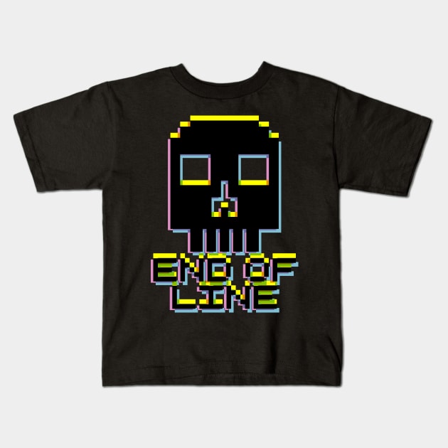 End Of Line Kids T-Shirt by Baggss